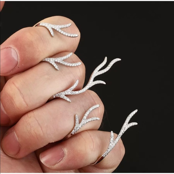 Four finger ring with Turkish topaz - Picture 4 of 6